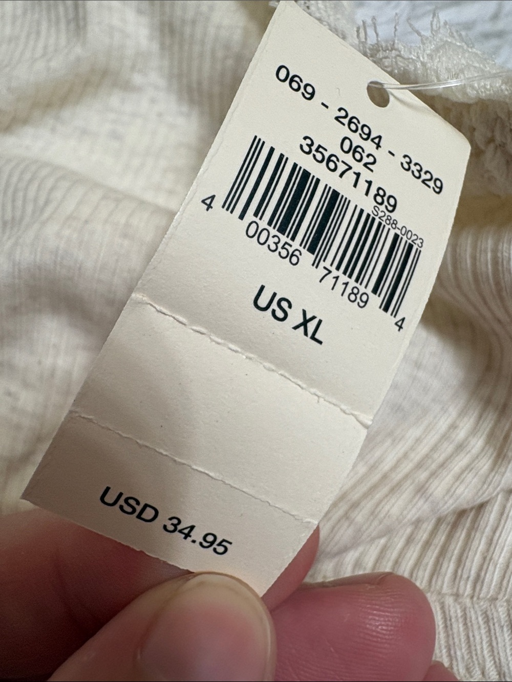 NWT Aerie Ribbed Eyelash Lace Trim Longline Bralette Size XL Heather Frost - Picture 4 of 13